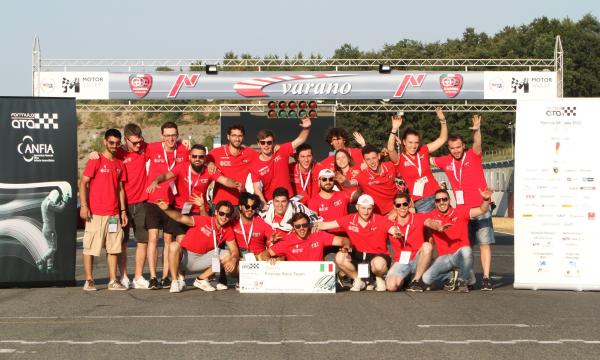 Un fine settimana di successi.  Competizione Formula student - Classe 3 - prima classificata UNIFI. Il progetto della nuova vettura da corsa a guida autonoma 