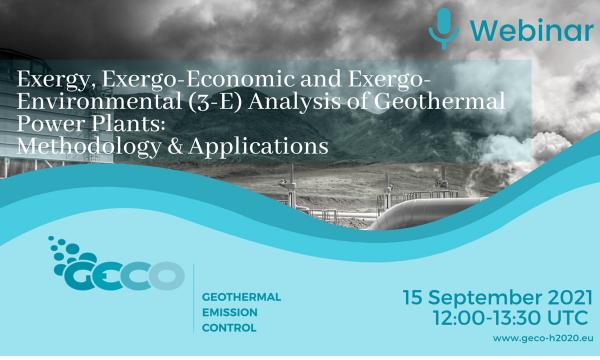 15/09/2021 WEBINAIR  Nell'ambito del Progetto GECO EU H2020.